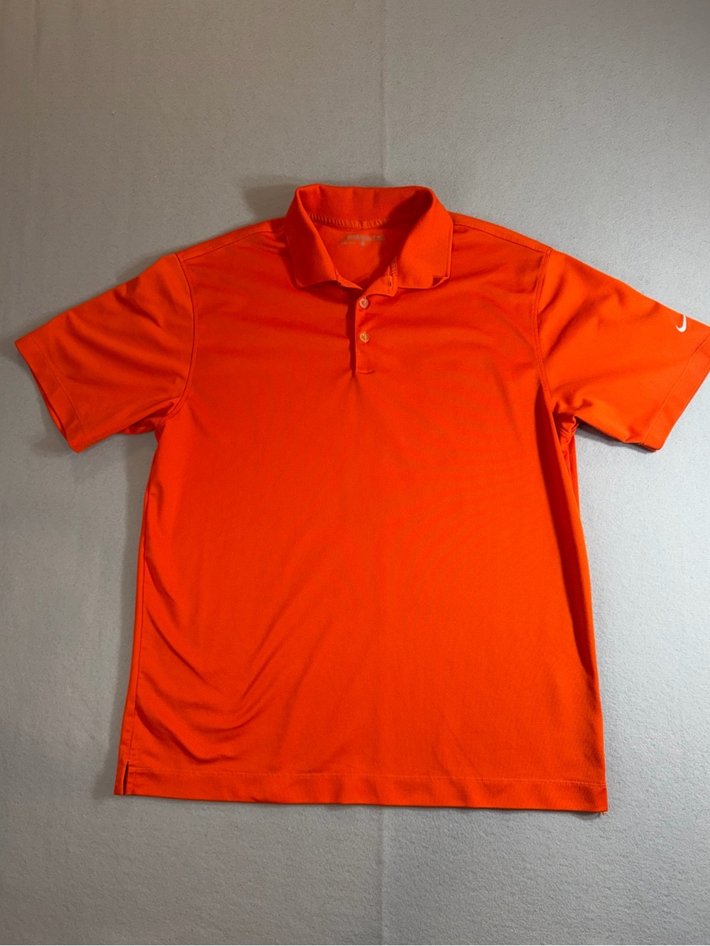 Nike Golf Men’s Orange Dri-FIT Polo Shirt